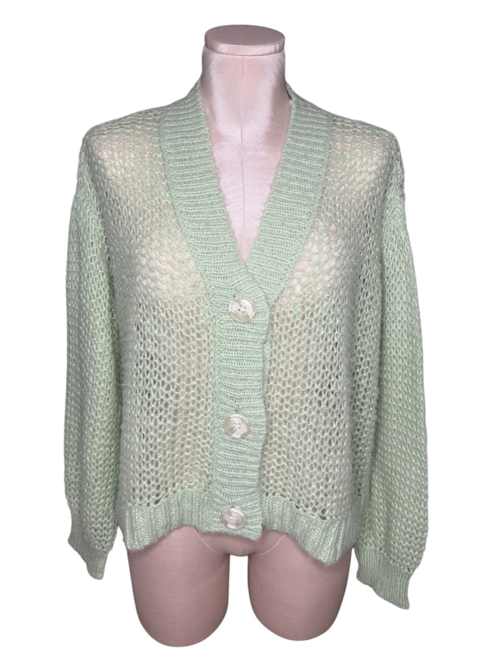 Viola Cardigan in Light Melon